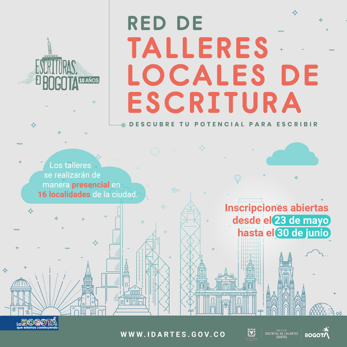 Red de Talleres Locales de Escritura 2023 - Idartes